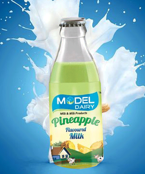PINEAPPLE FLAVOURED MILK